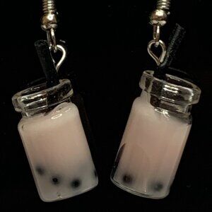 Milk Shake Earring, Shake Earring, Milk Earring, Drink Earring, Funny Food